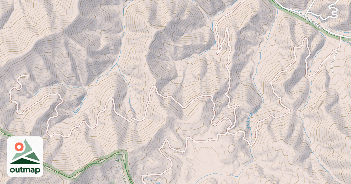 Map of MOFFIT LAUREL