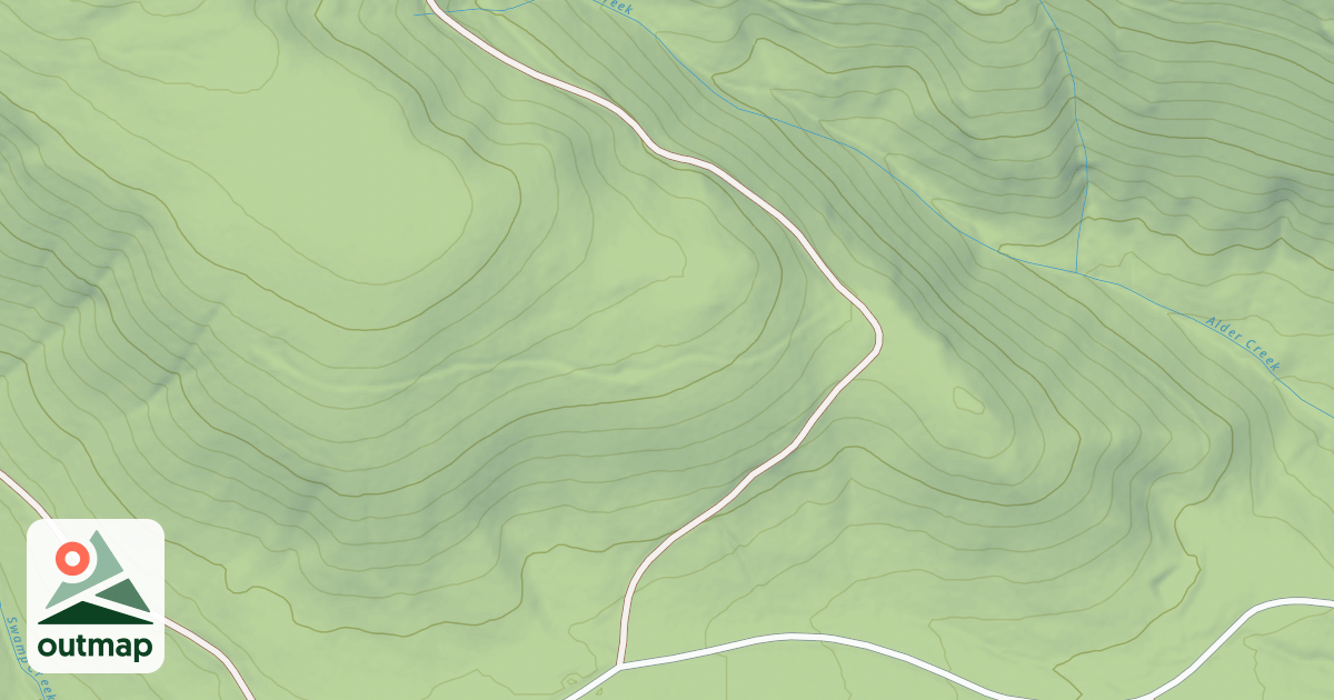 Map of ALDER CR
