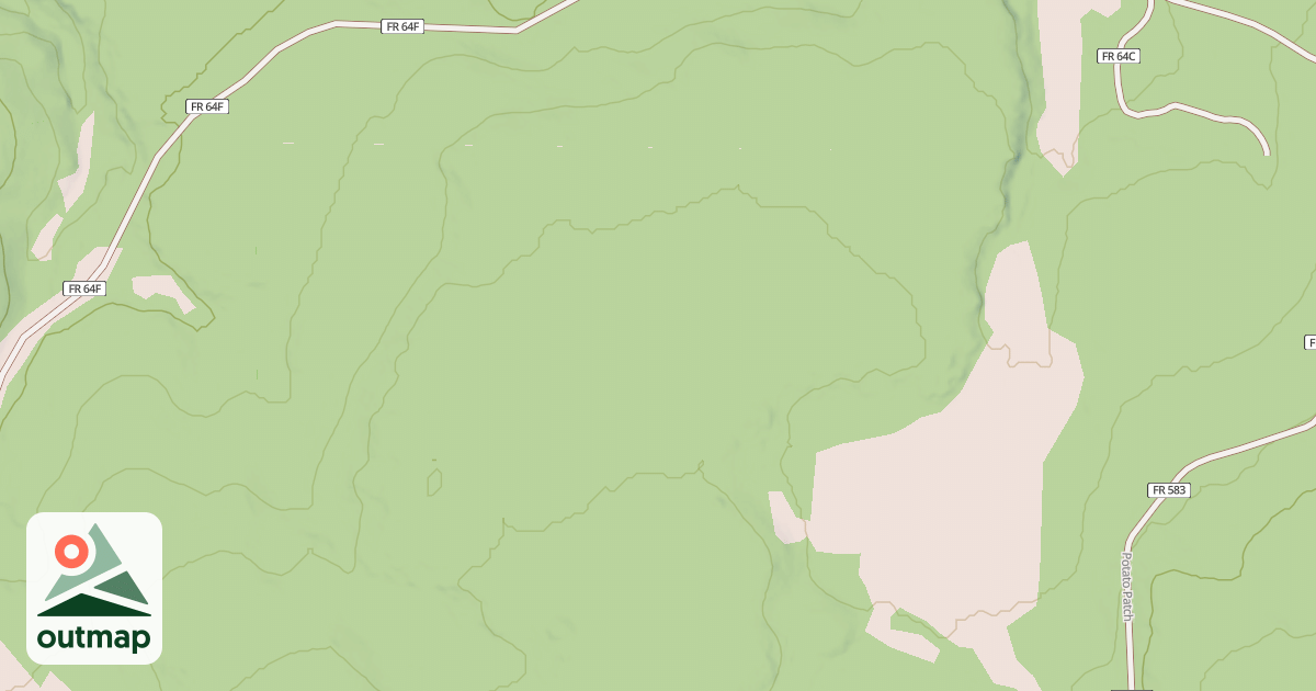 Map of USFS National Forest System Roads {9A7F73E4-761A-4ED1-9C11-A06AC9923878}