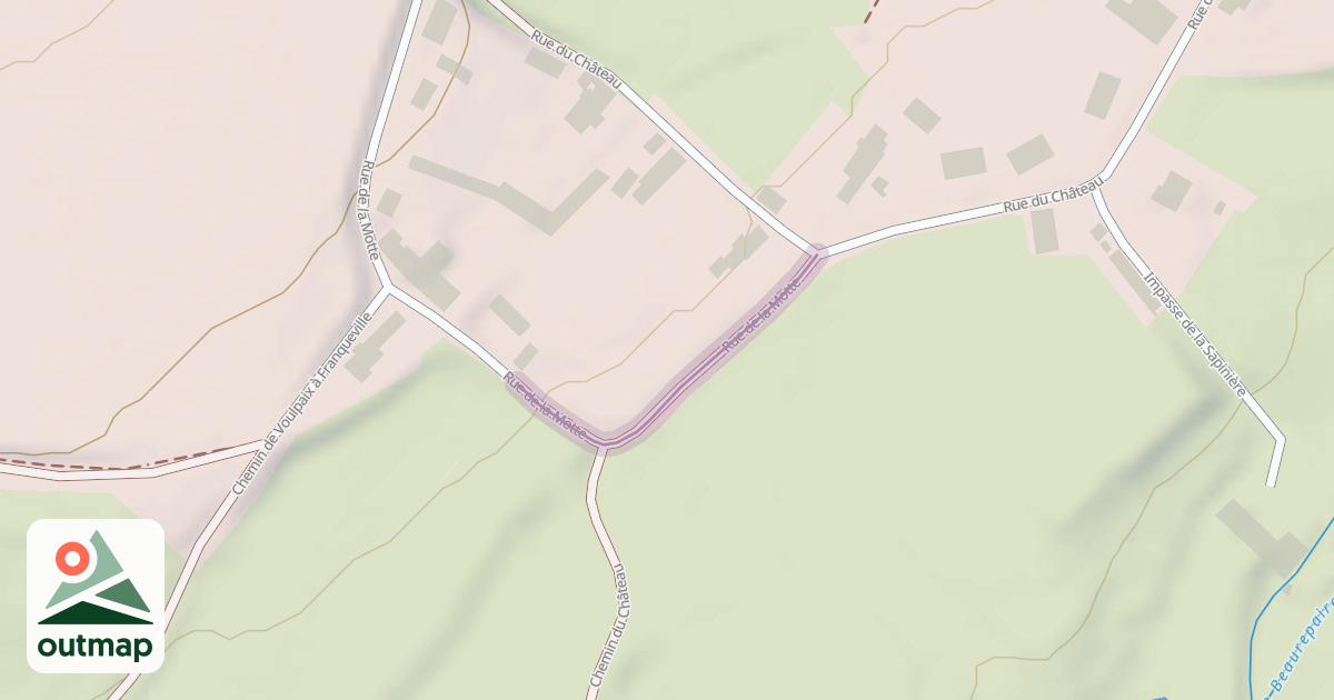 Map of Rue de la Motte