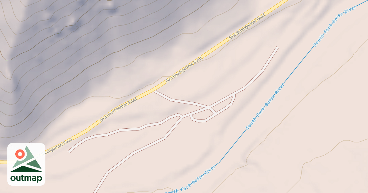 Map of O.K.GULCH