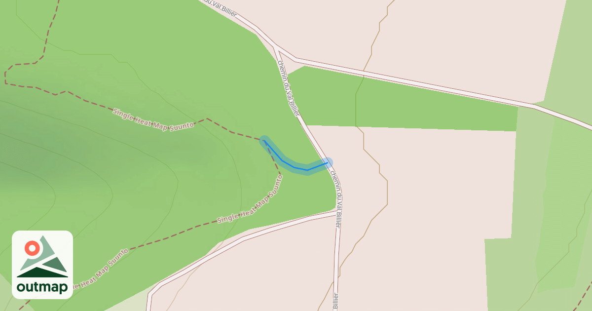 Map of Single Heat Map Suunto