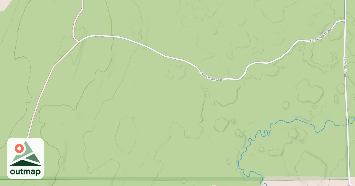 Map of BIG RIDGE ROAD