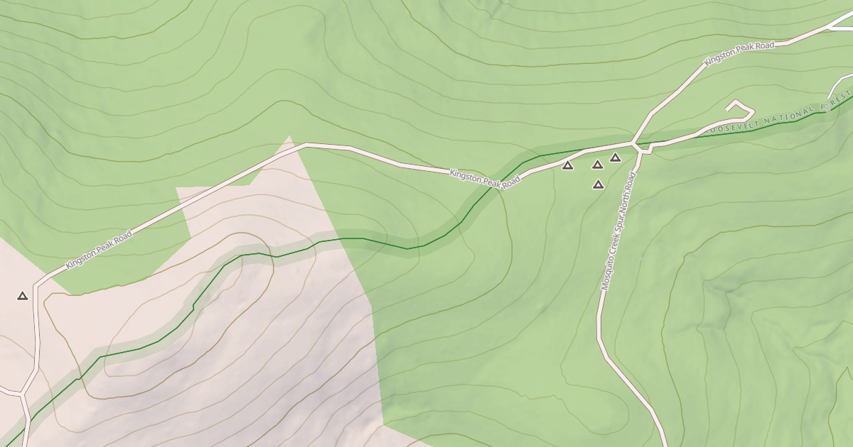 Map preview of KINGSTON PEAK