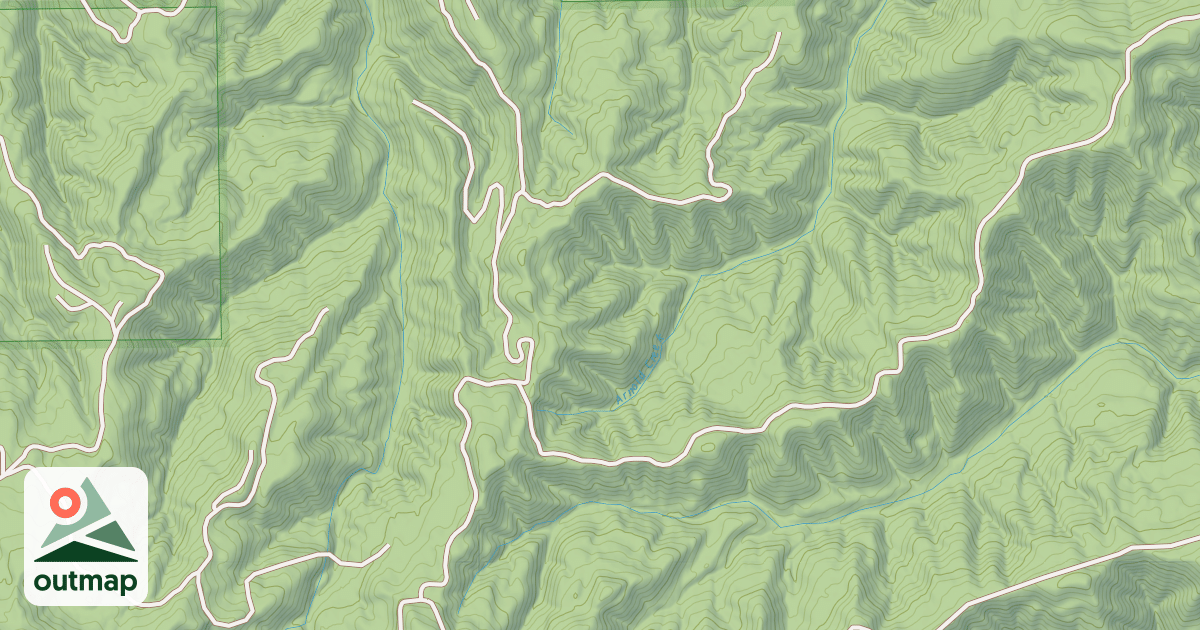 Map of USFS National Forest System Roads {A1817AB4-2A6D-42B1-929C-958D7232D615}