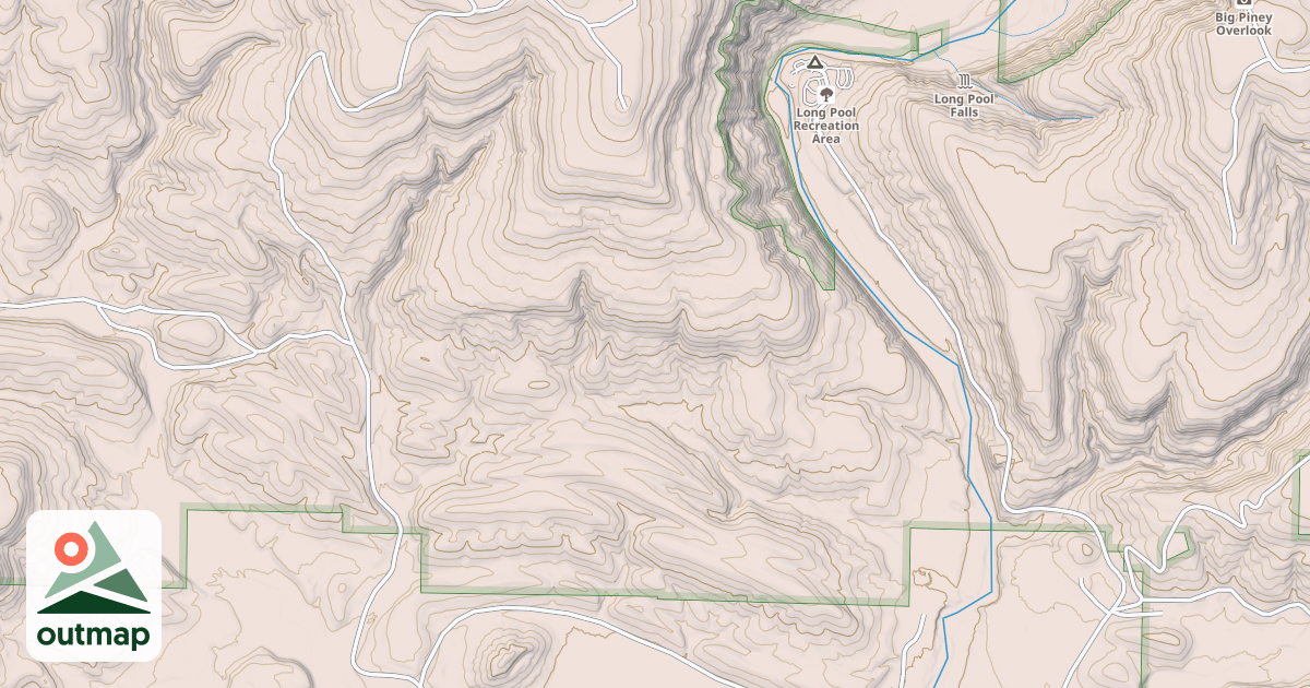 Map of DRY CREEK