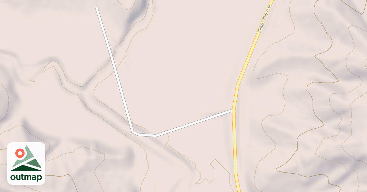 Map of SANDY CREEK SPUR AA