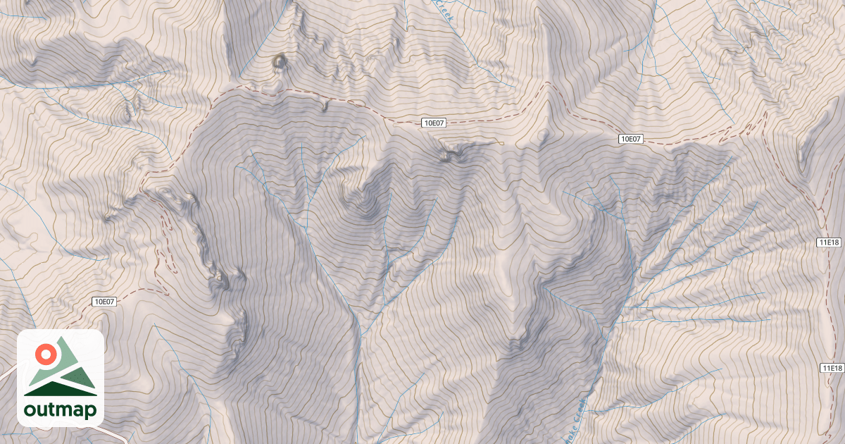 Map of Chimney Rock