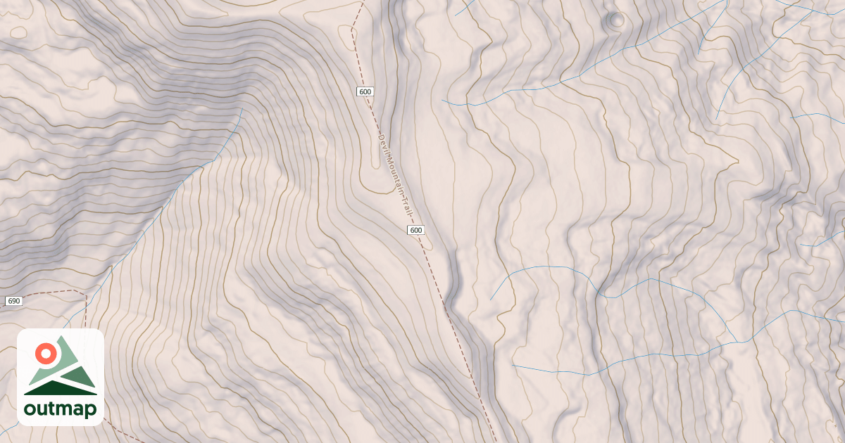 Map of Devil Mountain