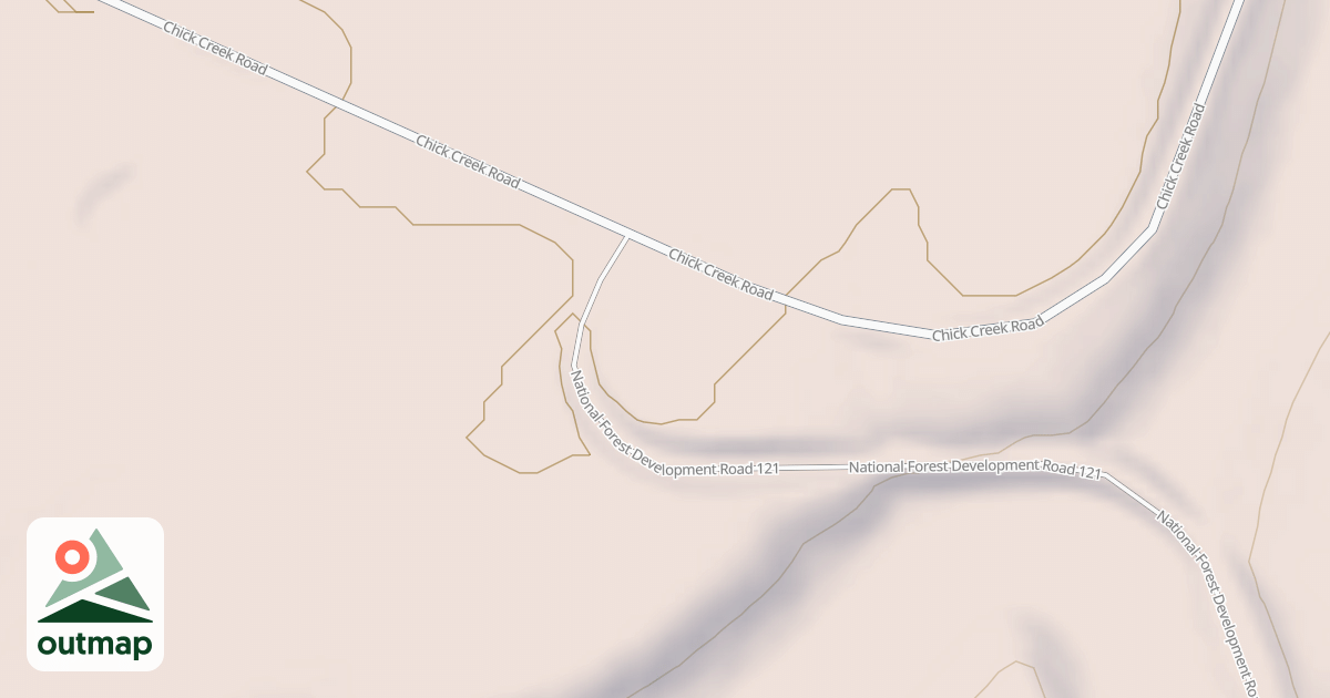 Map of DUGWAY FORK-SPLIT CREEK