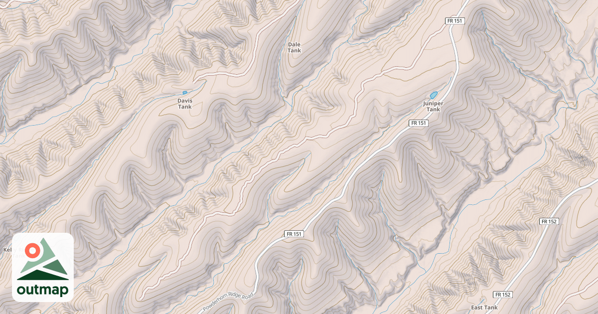 Map of 4086 S