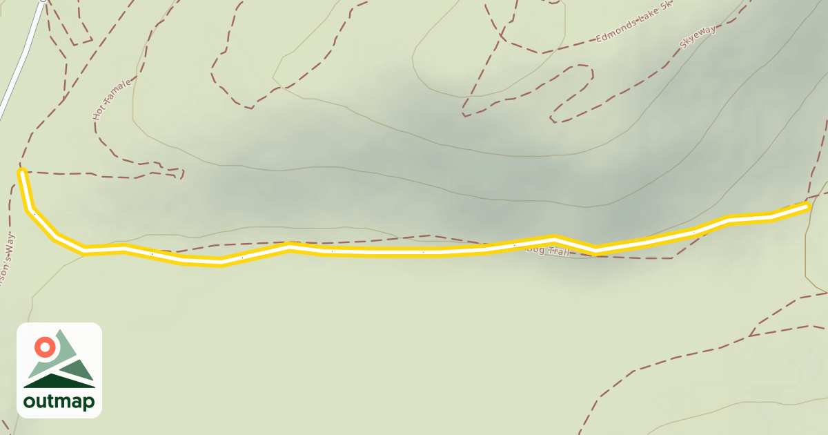 Map of Edmonds Lake 2.5k