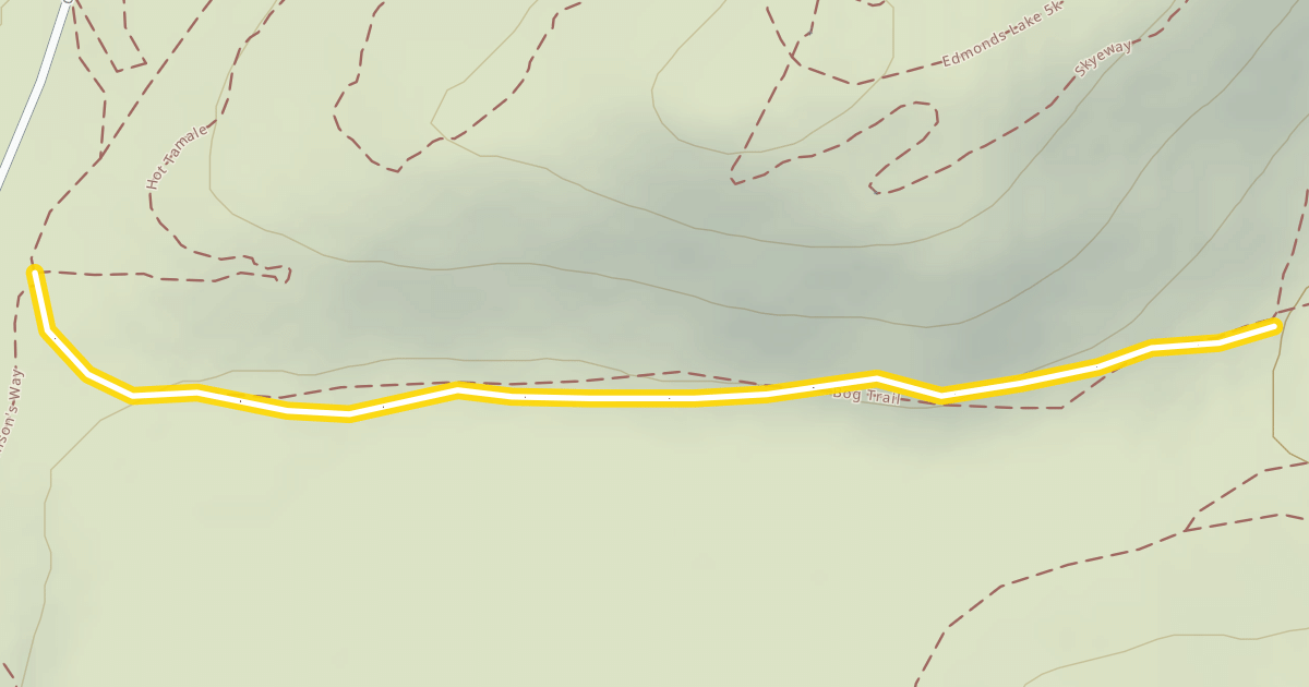 Map preview of Edmonds Lake 2.5k