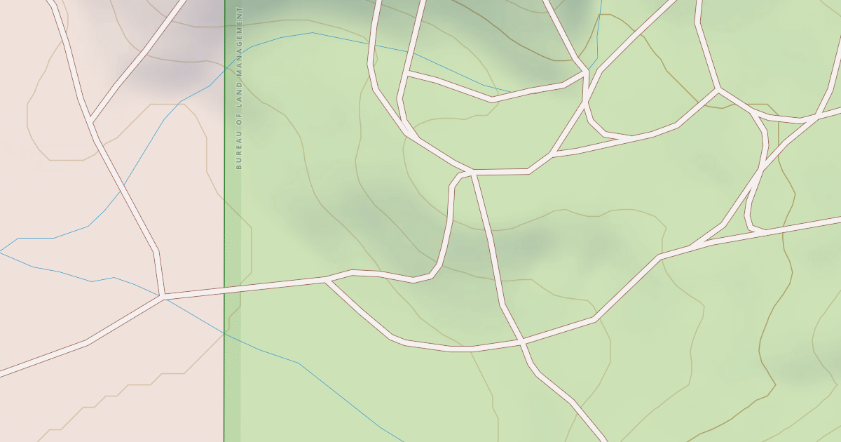 Map preview of BLM National GTLF Public Motorized Roads 258412d9-31d0-4fde-ba66-3ab4cca77c82