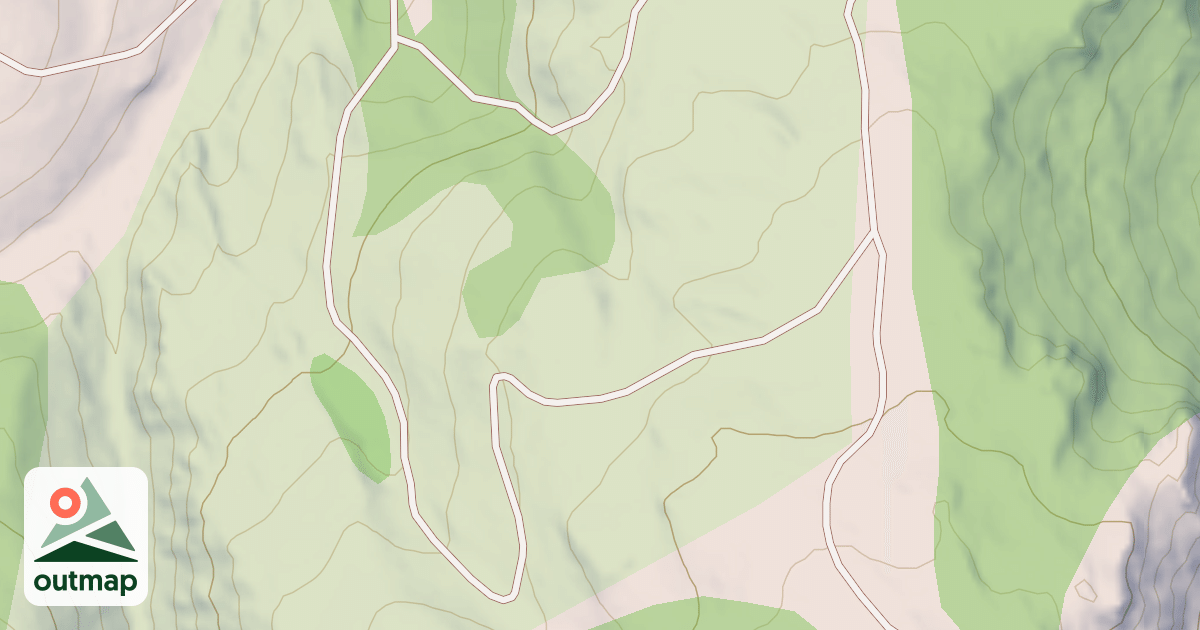 Map of BEAR CREEK A