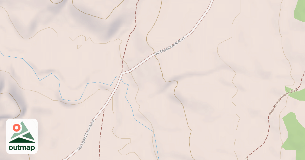 Map of Beauty Park Snowmobile