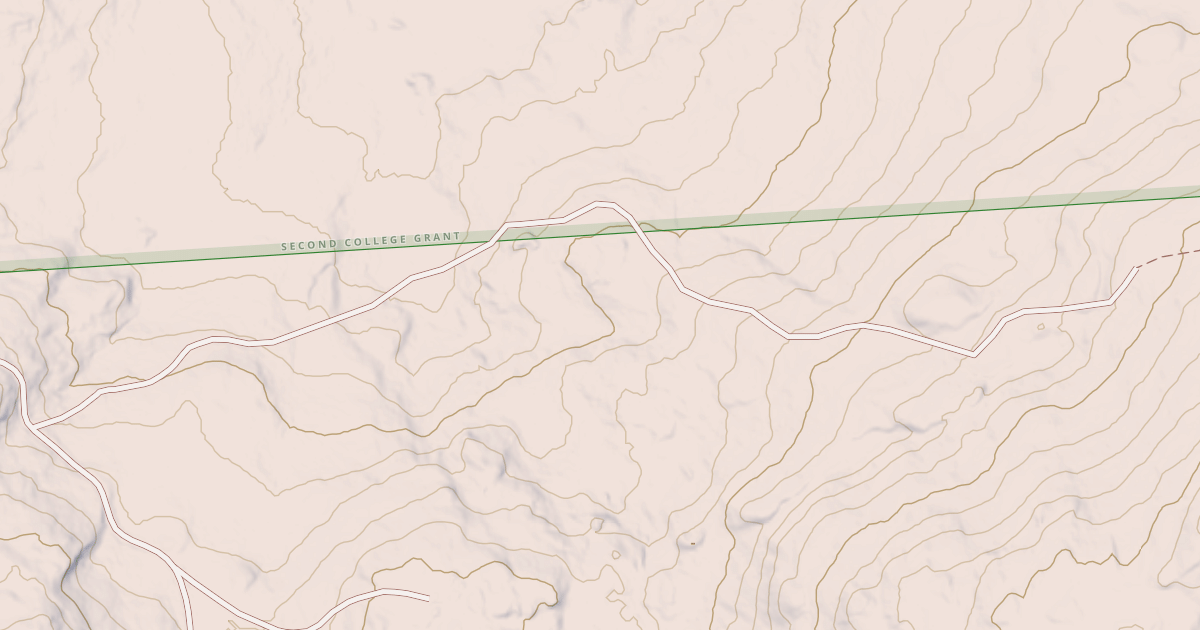 Map preview of Mt Dustan Rd