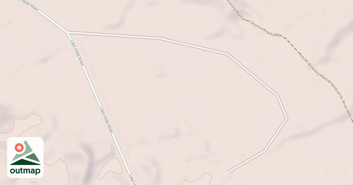 Map of BREVOORT CAMP SPUR G