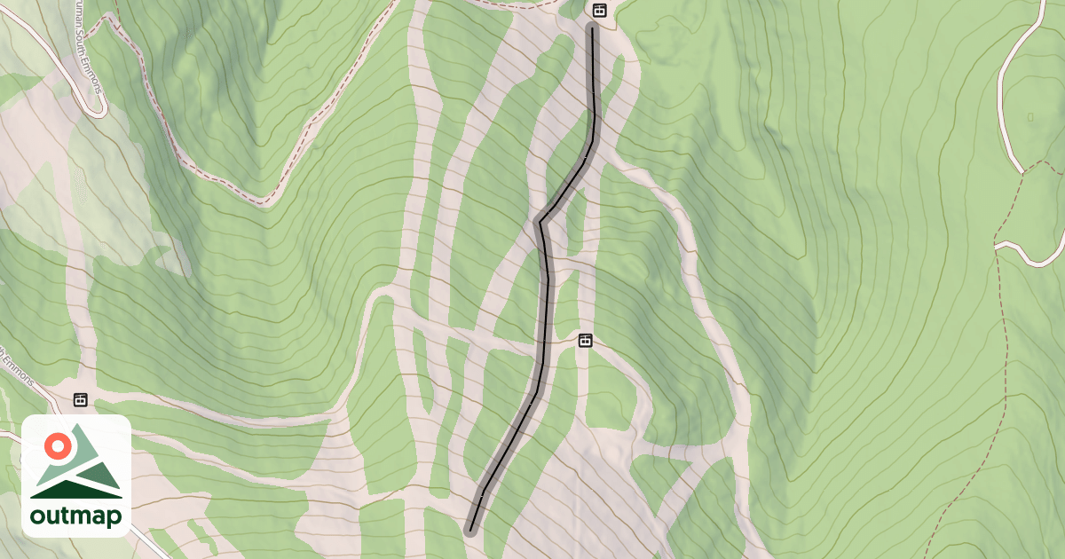 Map of Snow Blower