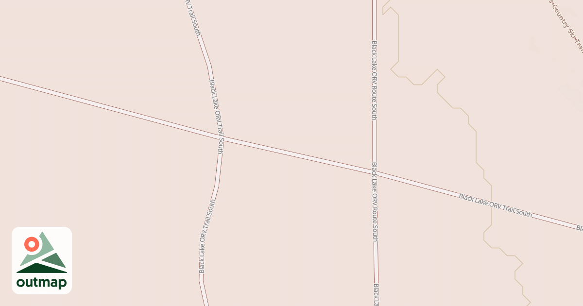 Map of Black Lake Trail