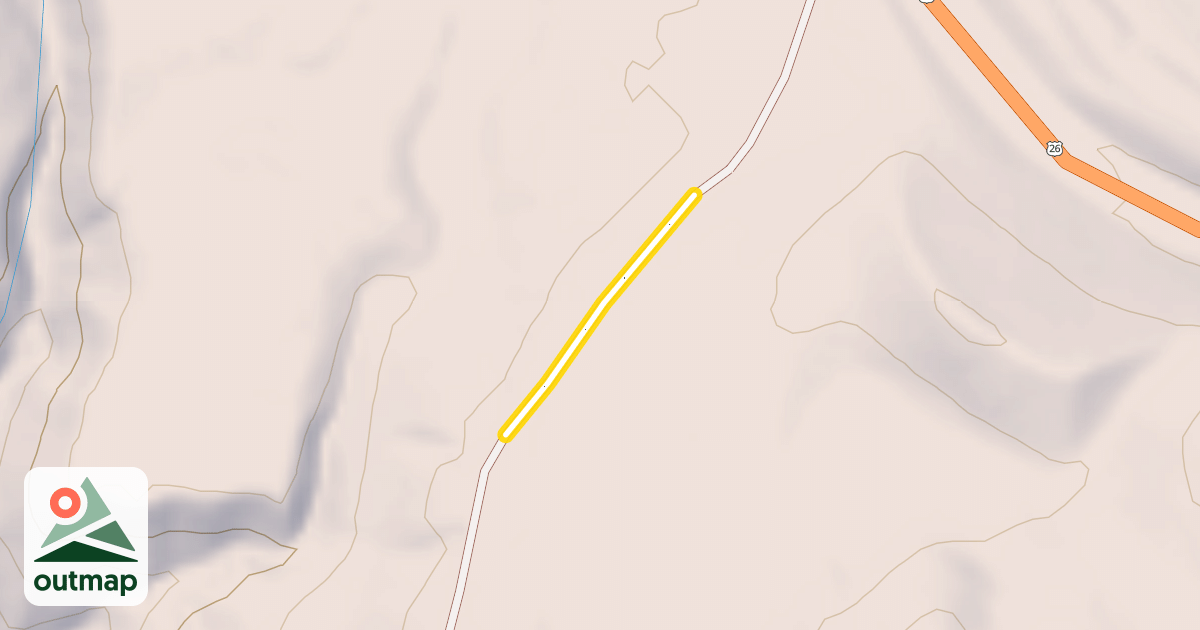 Map of Falls Campground Spring Road