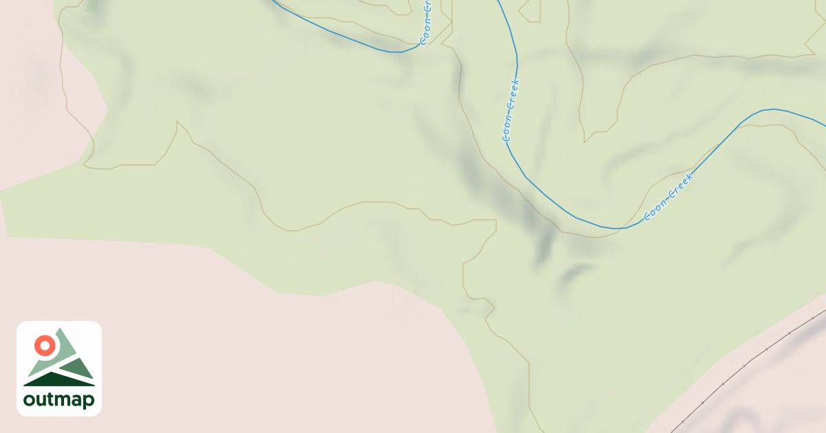 Map of Shady Oaks Native Prairie Adventure Trails