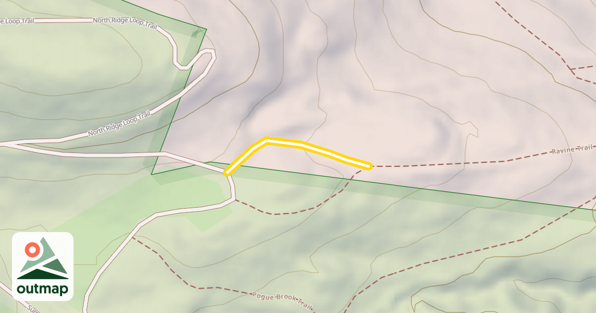 Map of Maple Grove Loop Trail