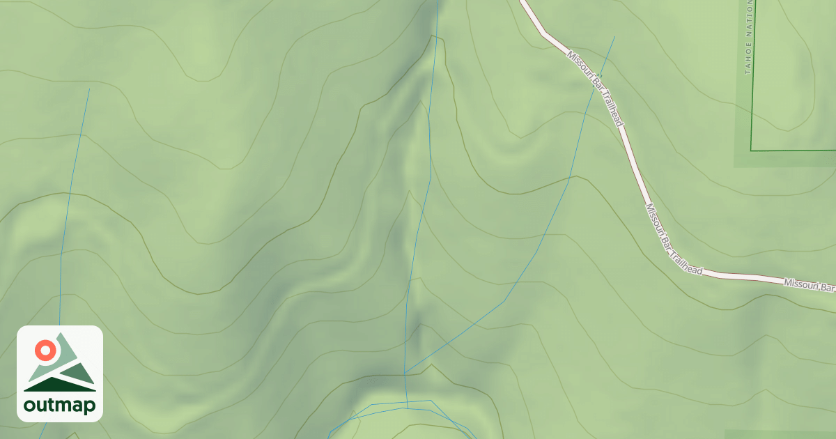Map of BUCK SPUR