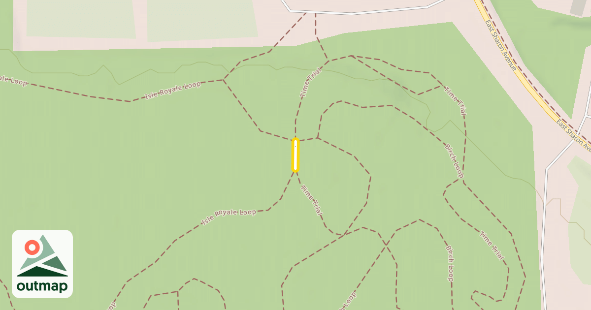 Map of Isle Royale Loop / Time Trial