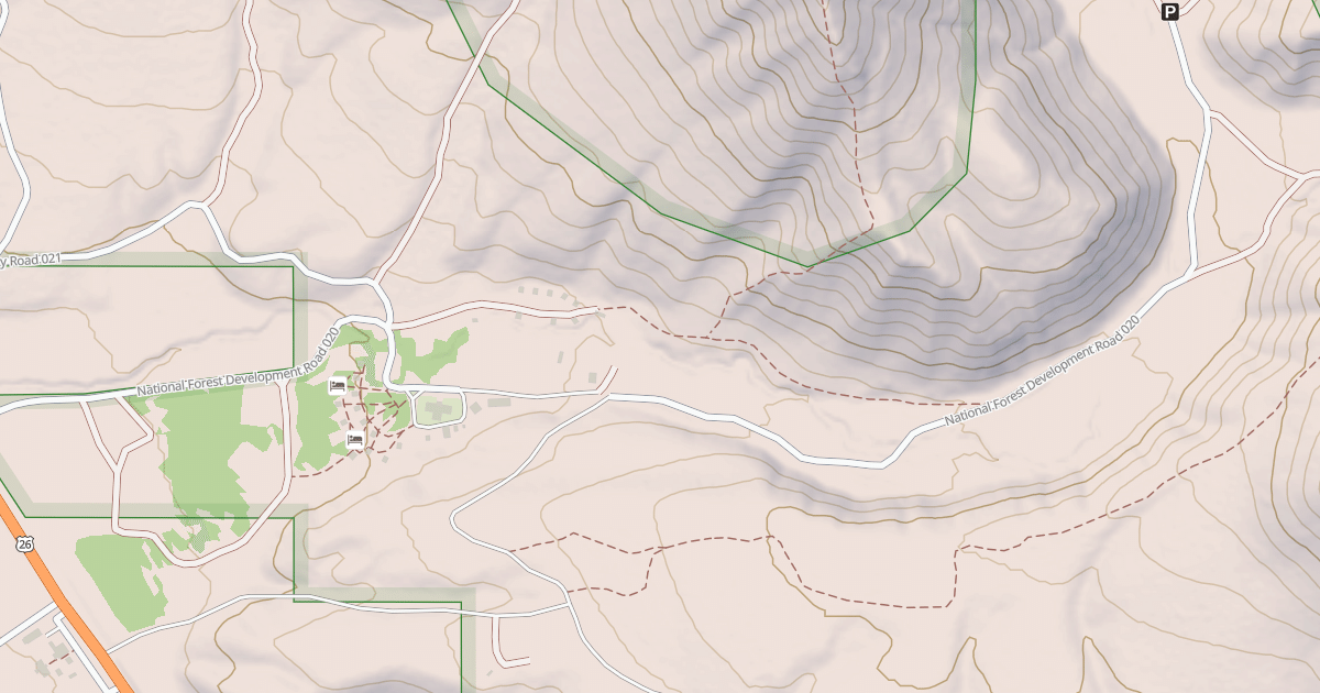 Map preview of LONG SPRINGS