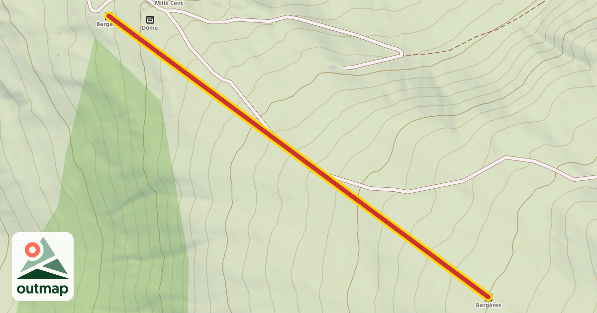 Map of Bergères