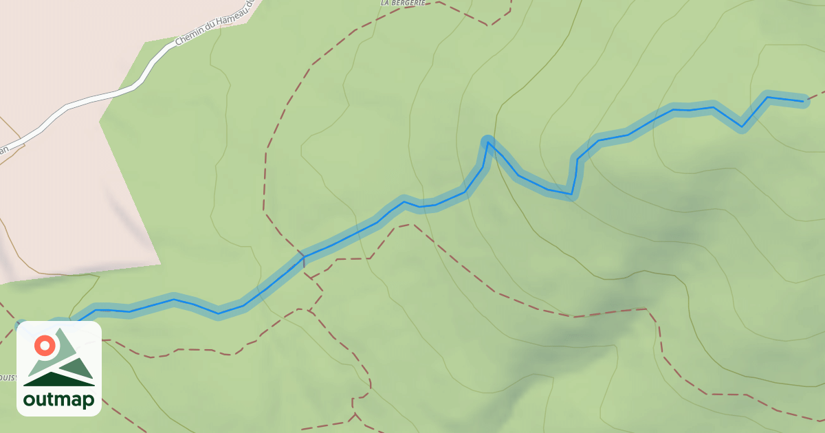 Map of Down du Préconil