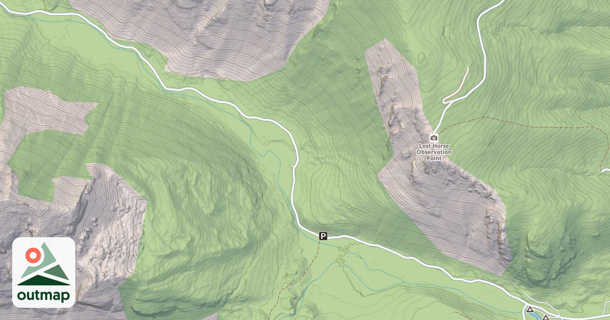 Map of (FDR) LOST HORSE