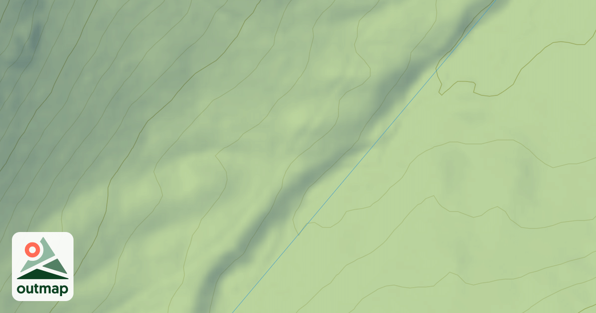 Map of Glidden Creek