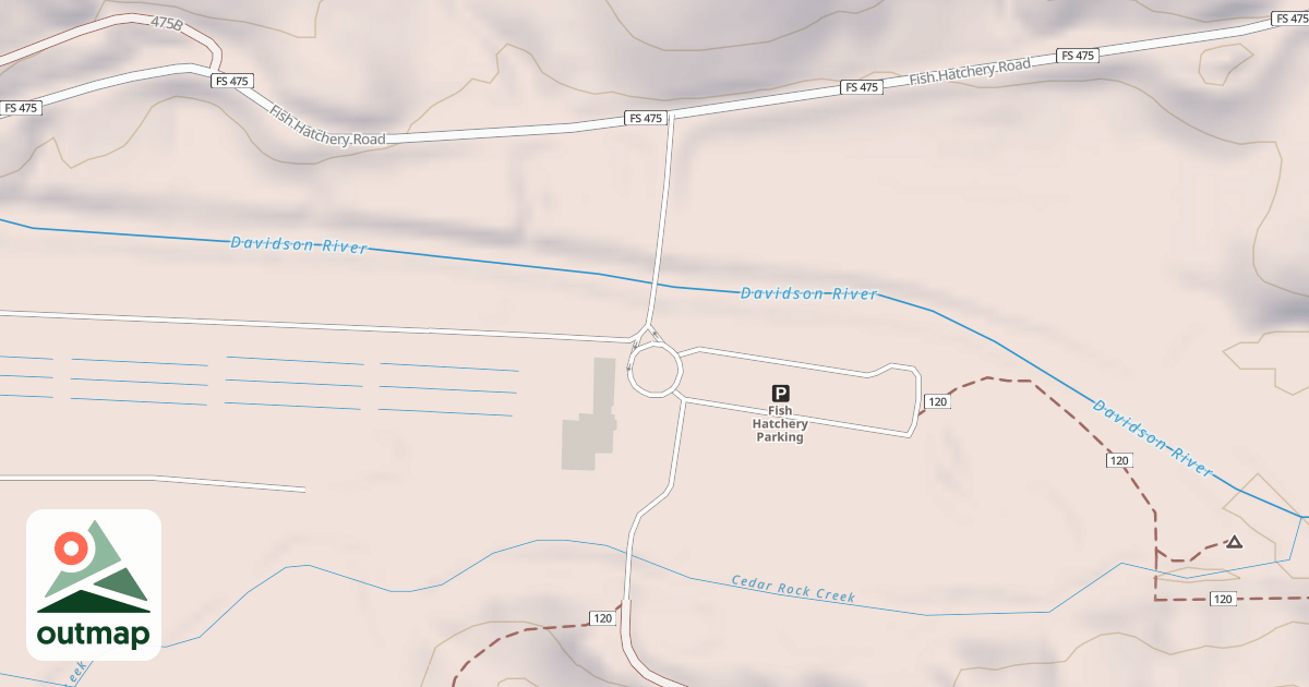 Map of HORSE COVE