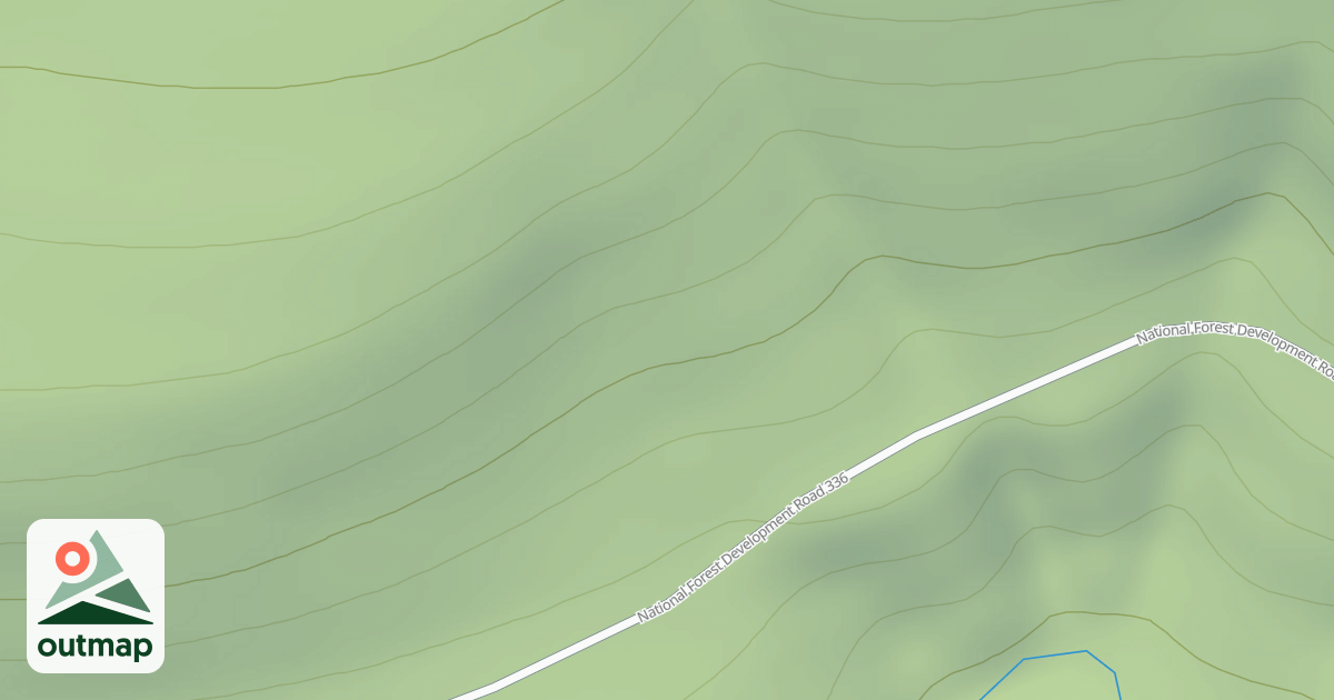 Map of BIG CREEK SLOPE