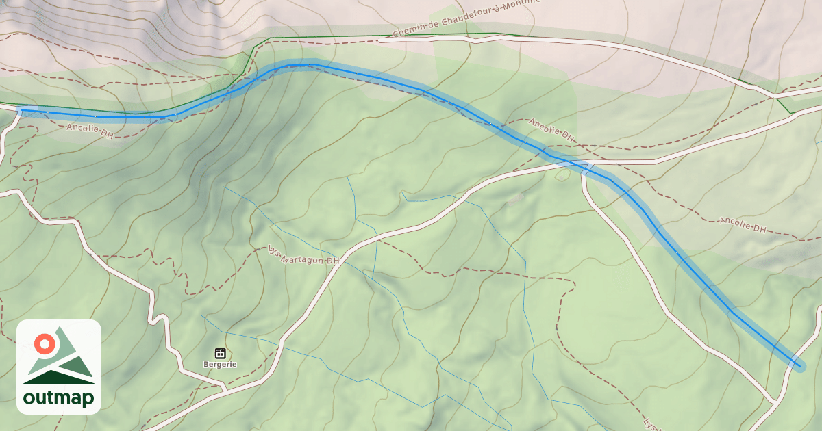 Map of Faucon