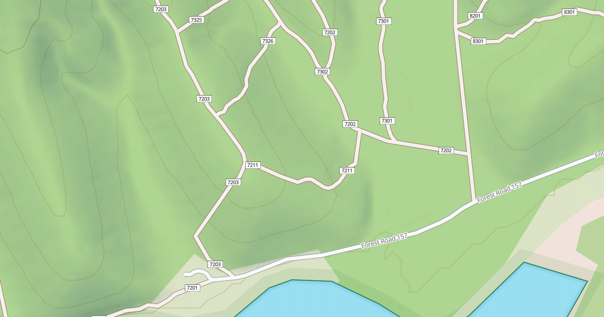 Map preview of USFS Motor Vehicle Use Map Trails 19960