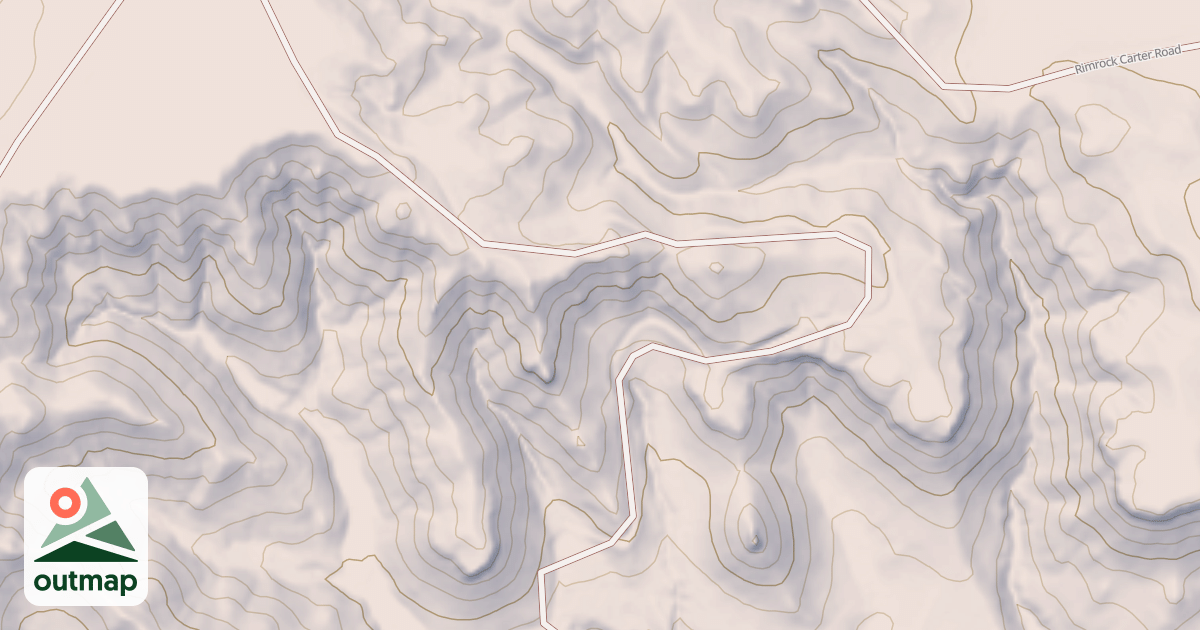 Map of STAGVILLE DRAW