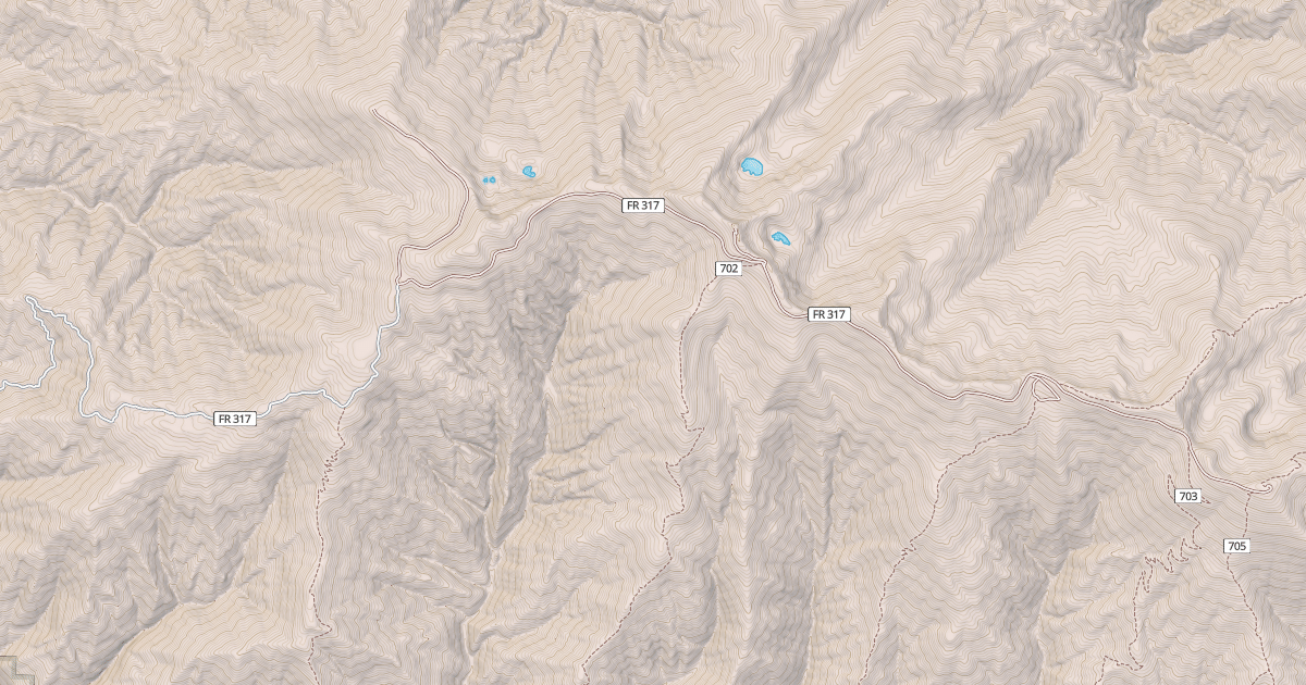 Map preview of COOLWATER RIDGE
