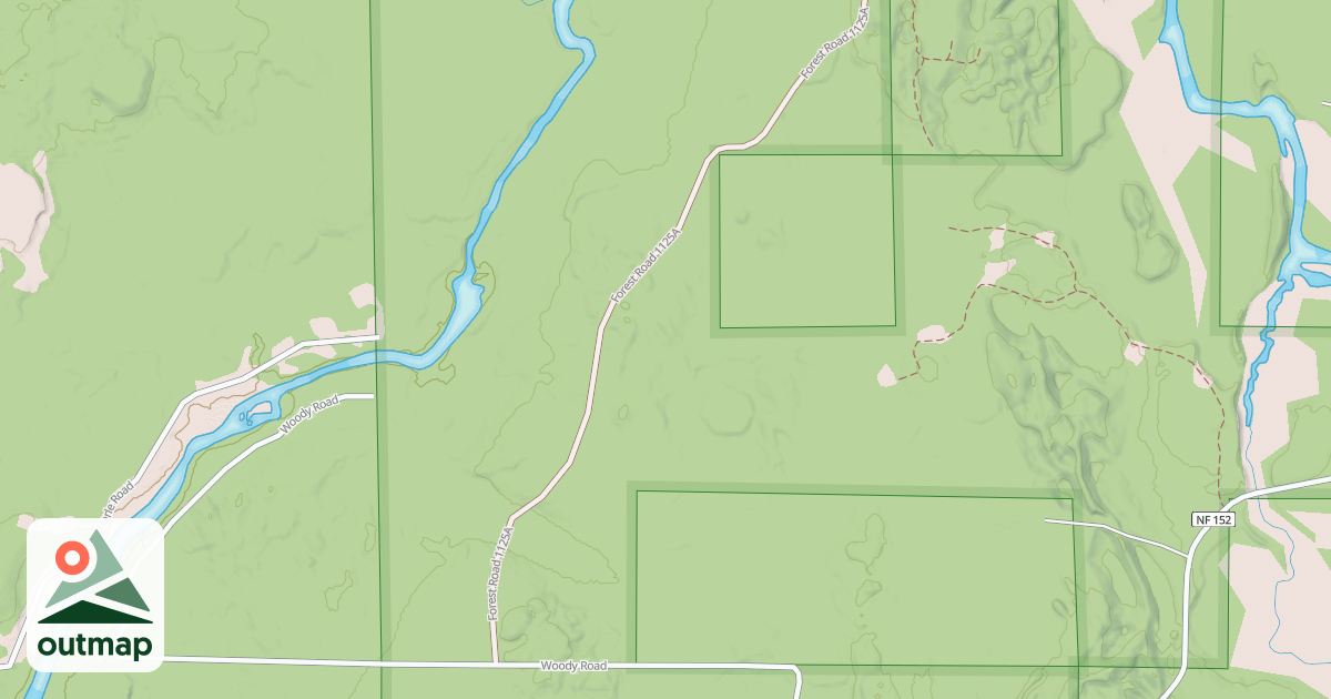 Map of FR 1125A
