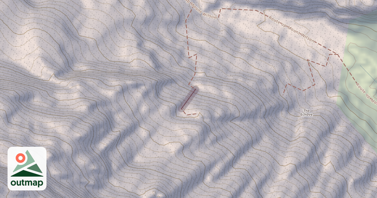Map of First Rappel