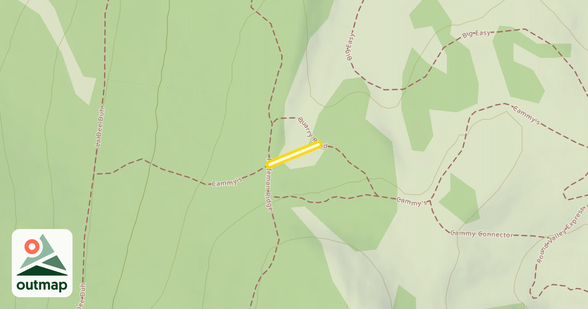 Map of Cammy's Nordic Trail