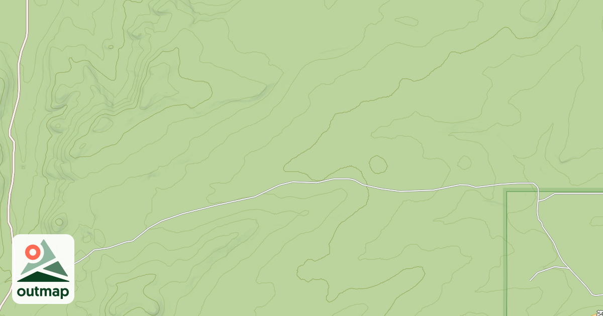 Map of CORONA COUGAR MT.