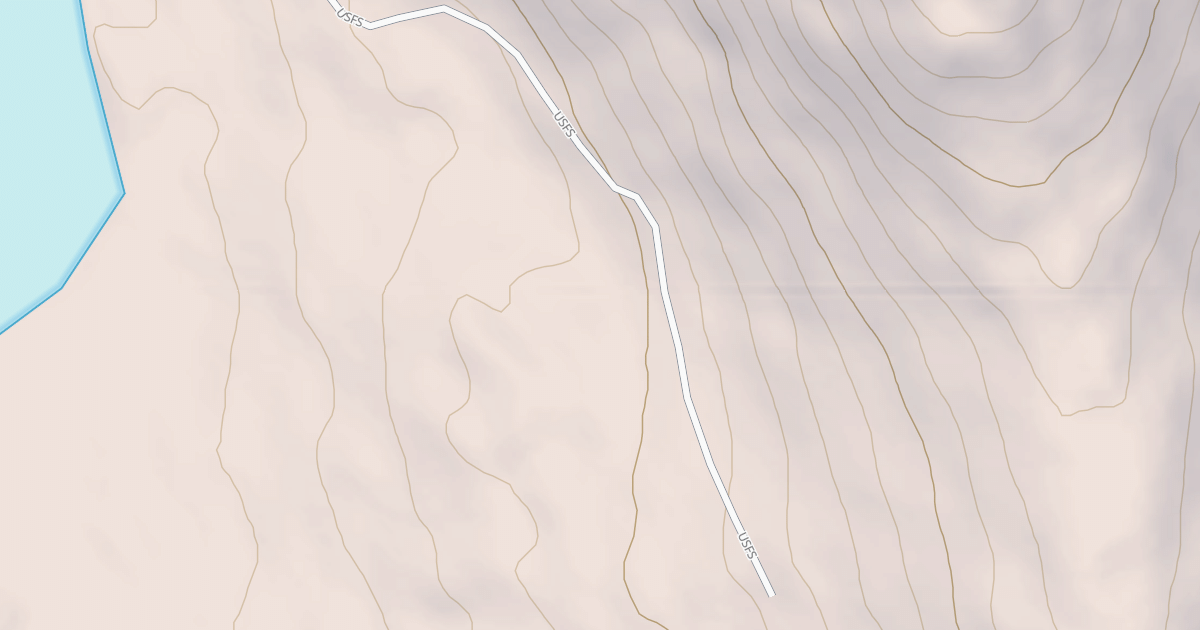 Map preview of Twin Lakes Road