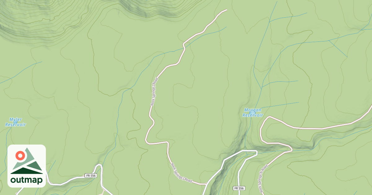 Map of ROCK SPRINGS J