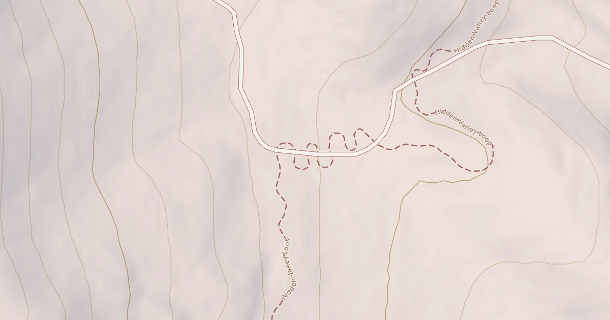 Map preview of Hidden Valley Loop