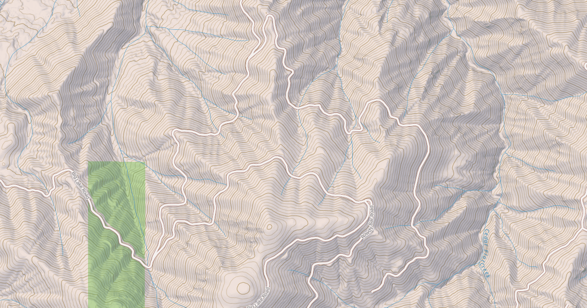 Map preview of CEDAR FLAT CR