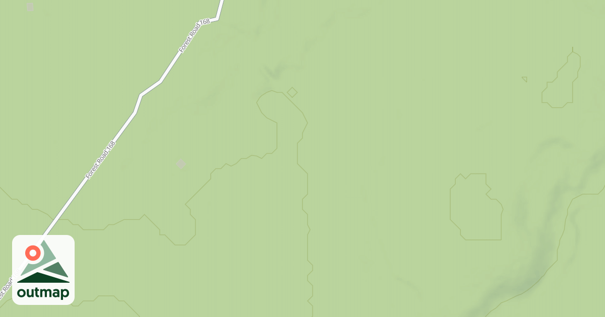 Map of FR 168E