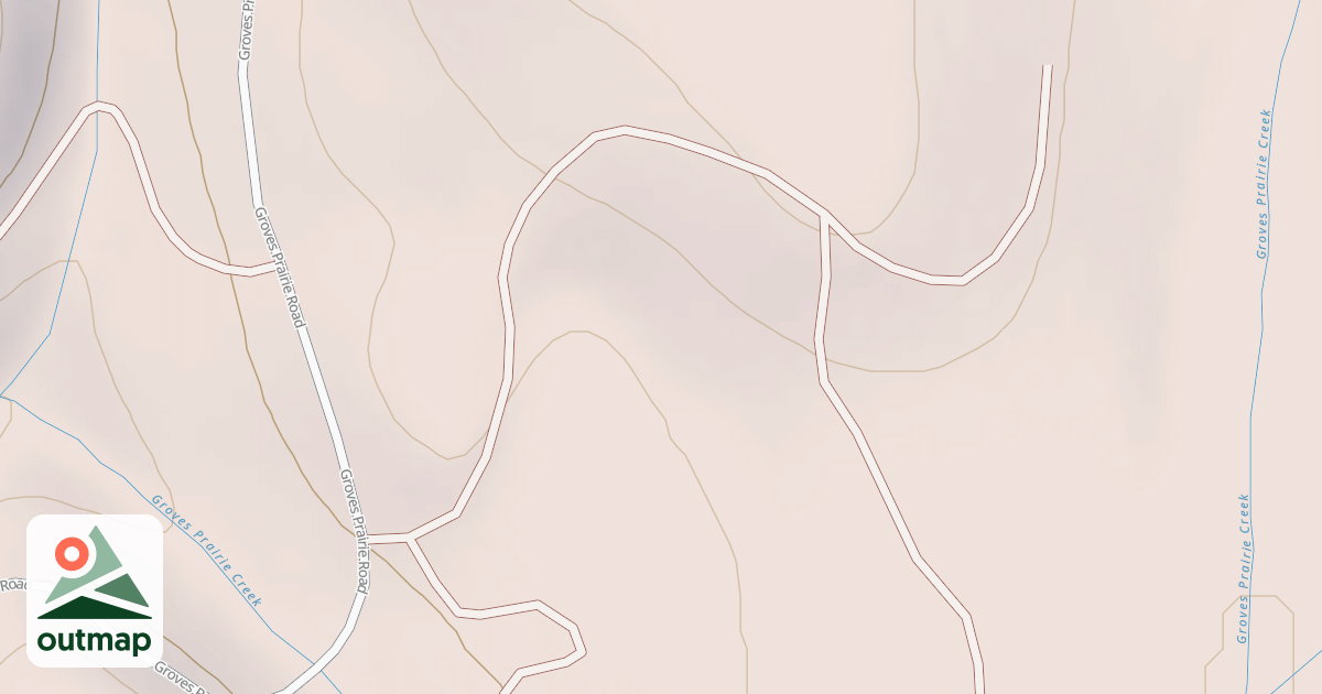 Map of GROVES PRAIRIE
